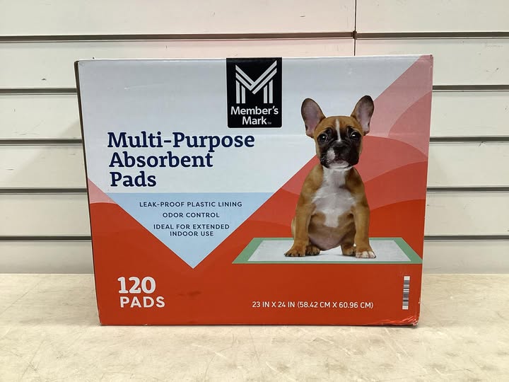 Member's Mark Multipurpose Absorbent Pads, 23" x 24", 120 ct.
