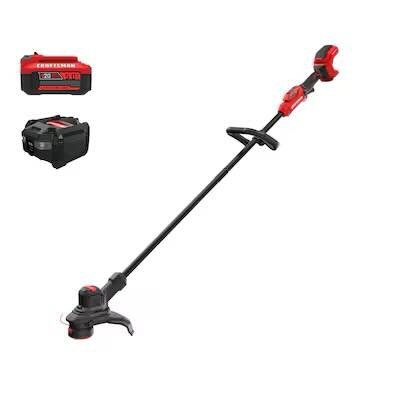 CRAFTSMAN V20 Brushless RP 20-volt max 13-in Straight Shaft Battery String Trimmer 5 Ah