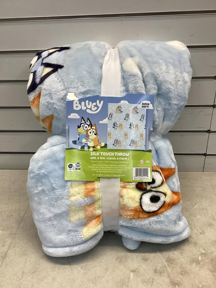 Blanket - Bluey Silk Touch Throw, 60" x 70"