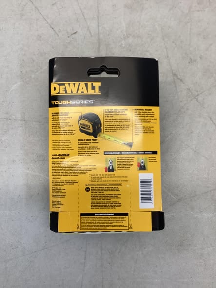 DEWALT Tough Tape 25 ft. x 1-1/4 in. Tape Measure