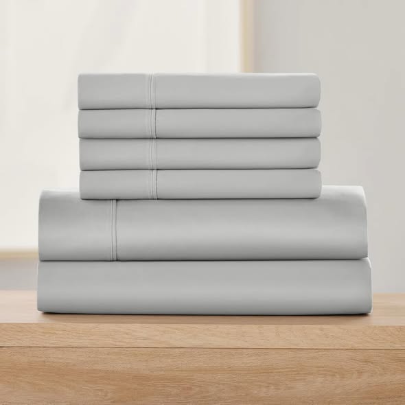 Sheet Set - Member's Mark Performance 500-Thread-Count Solid Sheet Set, King Size