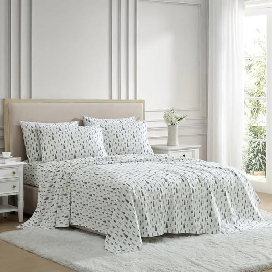 Lenox Flannel Sheet Set - Queen Size