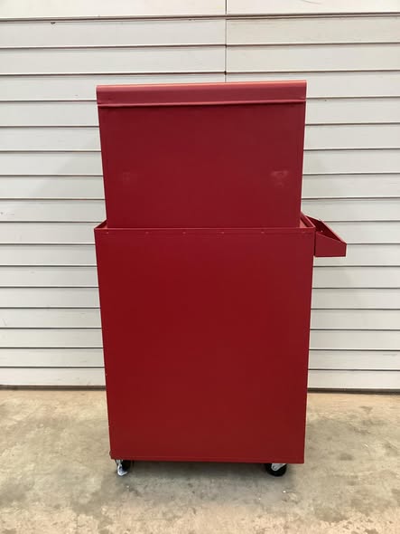 Ironmax 2-in-1 Rolling Tool Chest with 5 Sliding Lockable Drawers