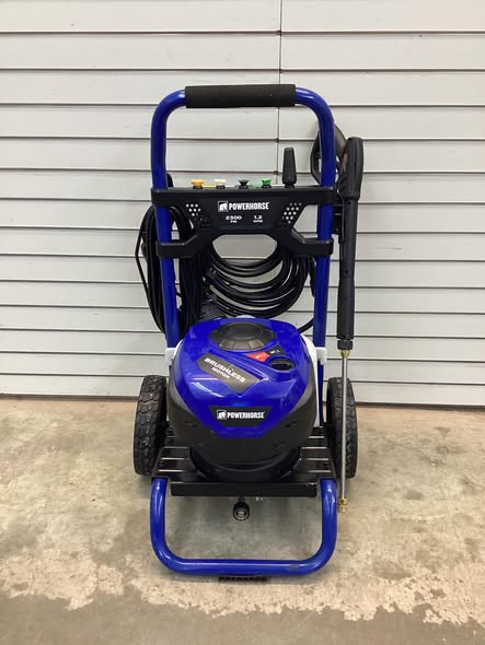Pressure Washer - Powerhorse Portable Electric Cold Water Pressure Washer, 2300 PSI, 1.2 GPM - Lightly Used
