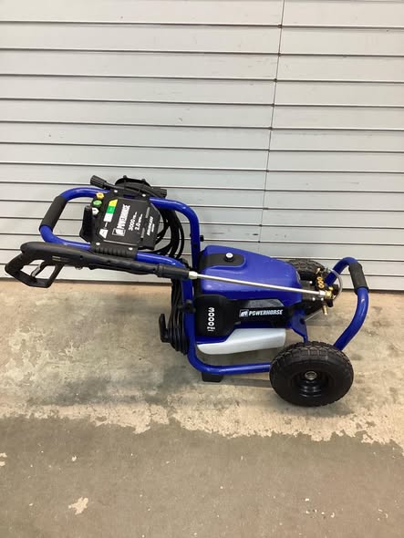 Powerhorse Portable Electric Cold Water Pressure Washer, 3000 PSI, 2 GPM - Lightly Used