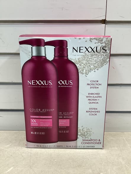 Nexxus Color Assure Shampoo and Conditioner, 32 fl. oz., 2 pk.