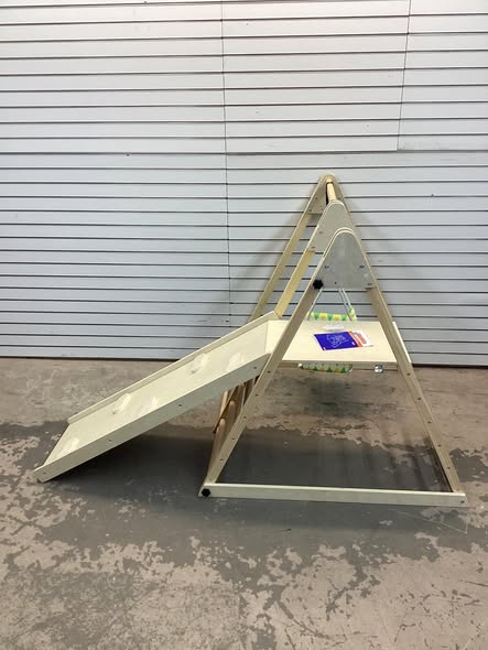 Jungle Gym - 4-in-1 Indoor Jungle Gym with Baby Swing and Climbing Ramp