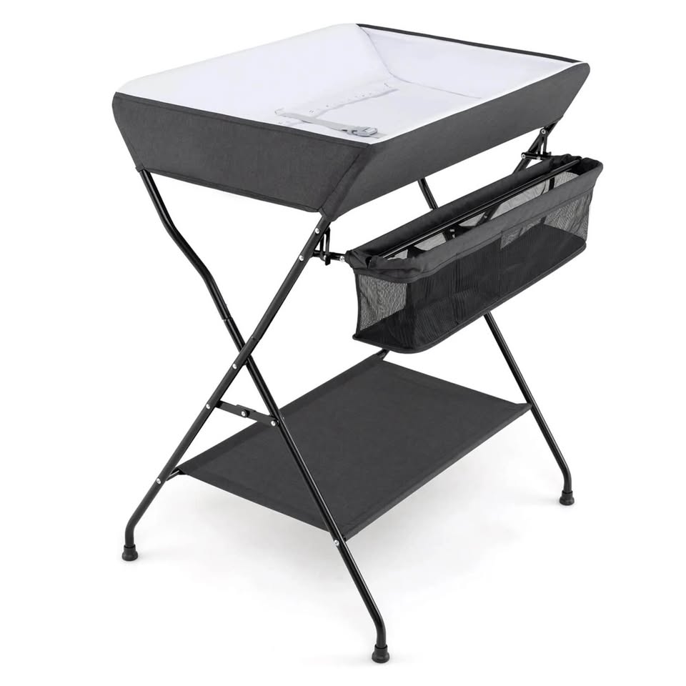 Costway Baby Infant Changing Table Folding Diaper Station Nursery with Storage