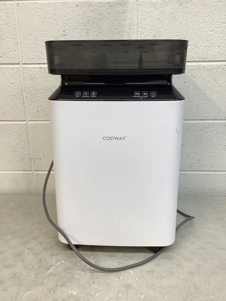 Costway 35 pt. Dehumidifier in. White with Water Tank
