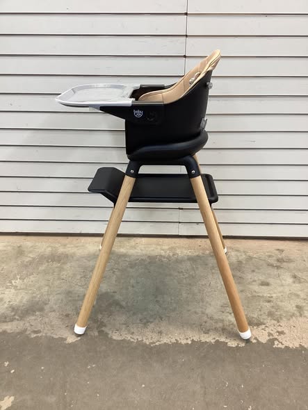 Costway 6-in-1 Baby Upholstered High Chair with Removable Dishwasher and Safety Harness