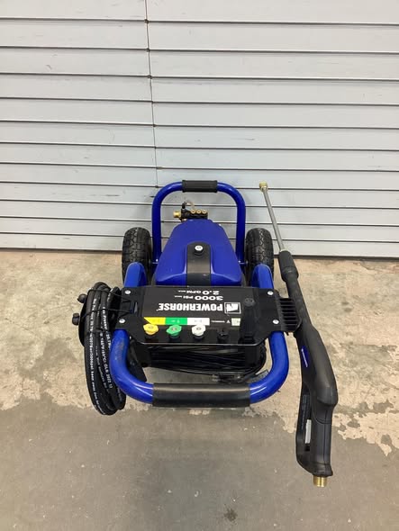 Pressure Washer - Powerhorse Electric Cold Water Pressure Washer, 3000 PSI, 2 GPM Lightly Used