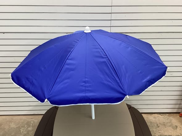 Costway Kids Picnic Table Outdoor Activity Table with Adjustable & Collapsible Umbrella