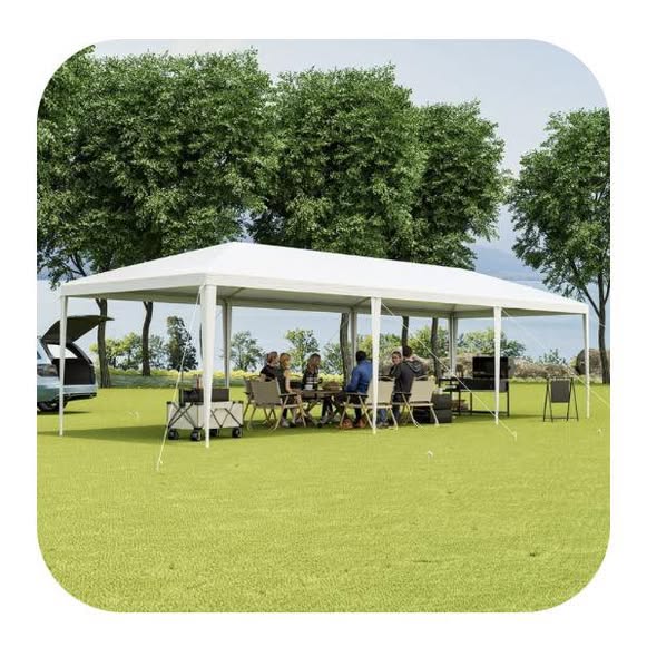 Costway 10'x30' Outdoor Party Wedding Tent Canopy Heavy duty Gazebo