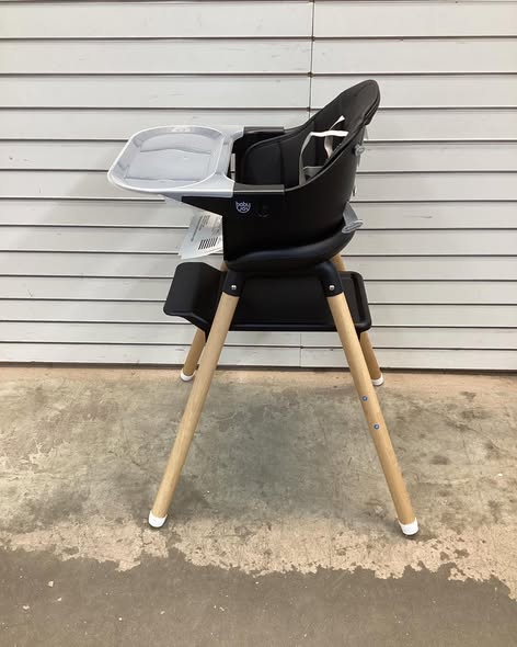 Costway 6-in-1 Baby Upholstered High Chair with Removable Dishwasher and Safety Harness