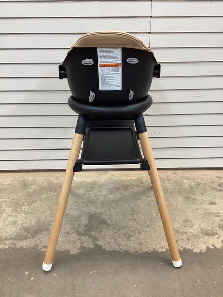 Costway 6-in-1 Baby Upholstered High Chair with Removable Dishwasher and Safety Harness