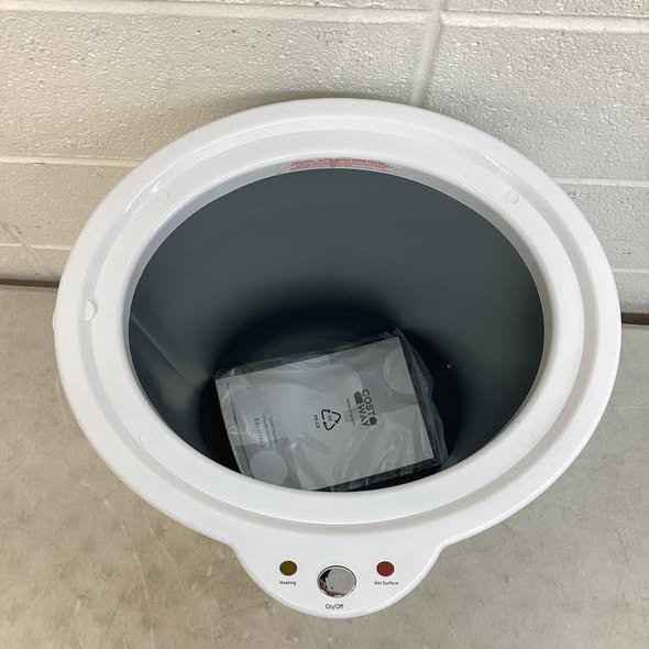 Costway Bathroom Towel Warmer Bucket with Fragrance Holder & Auto Shut Off