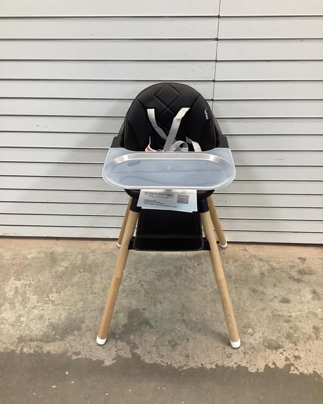 Costway 6-in-1 Baby Upholstered High Chair with Removable Dishwasher and Safety Harness