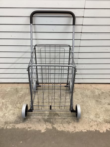 COSTWAY Shopping Cart with Wheels