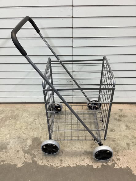 COSTWAY Shopping Cart with Wheels