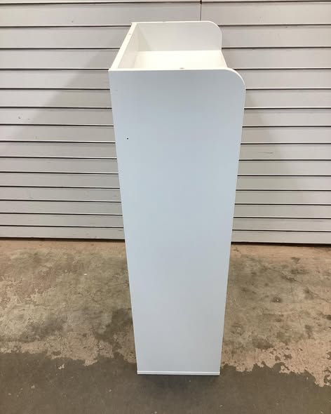 Costway Bookcase w/ Drawer 3-Tier Open Shelf Anti-Toppling Kits for Living Room White