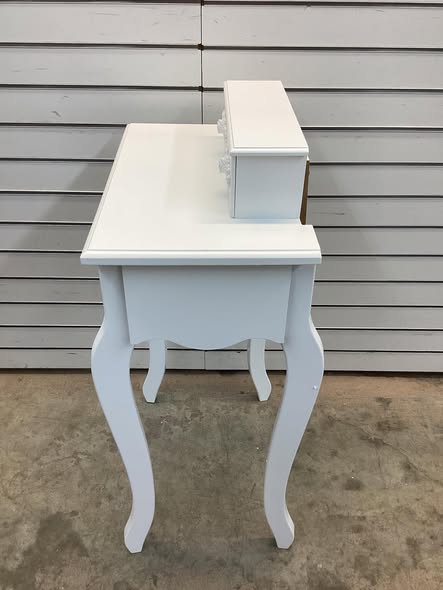 Giantex Small Vanity Desk Set, White Makeup Vanity Table