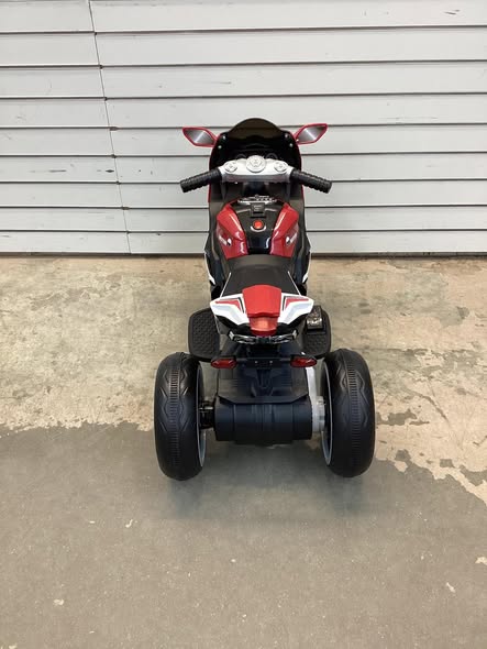 Costway Plastic Red 6-Volt Kids Electric Motorcycle