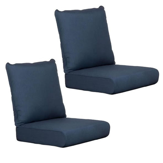 Member's Mark Deep Seating Cushions with Sunbrella Fabric, Set of 2
