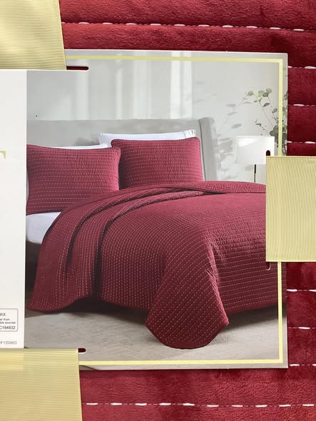 Lenox Holiday Quilt Set - King Size