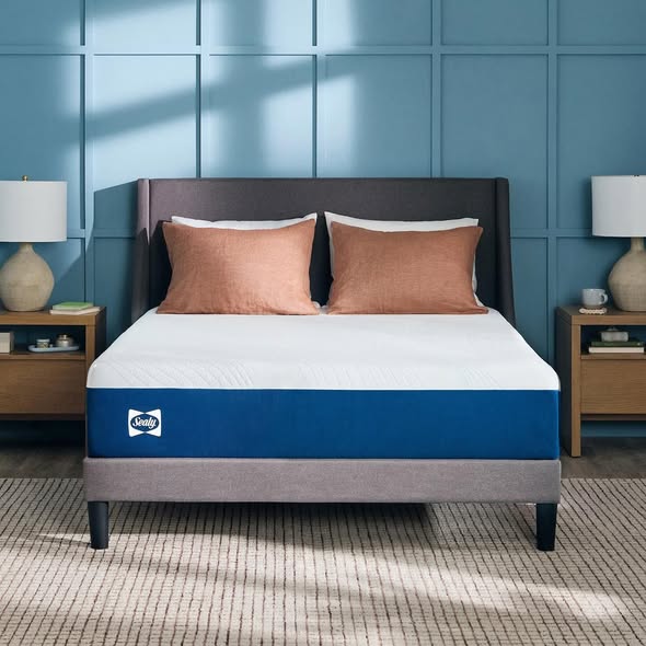 Sealy 12" King Size Medium Memory Foam Mattress