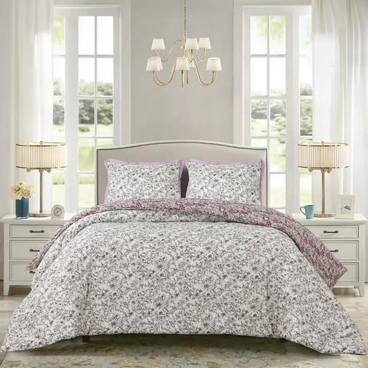 Vera Bradley 3-Piece Comforter Set - King Size