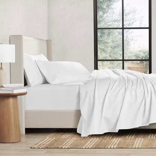 Member's Mark Performance 500-Thread-Count Solid Sheet Set - Full Size