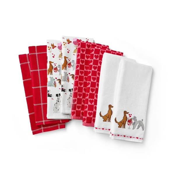 Member's Mark 8-Piece Kitchen Towel Set