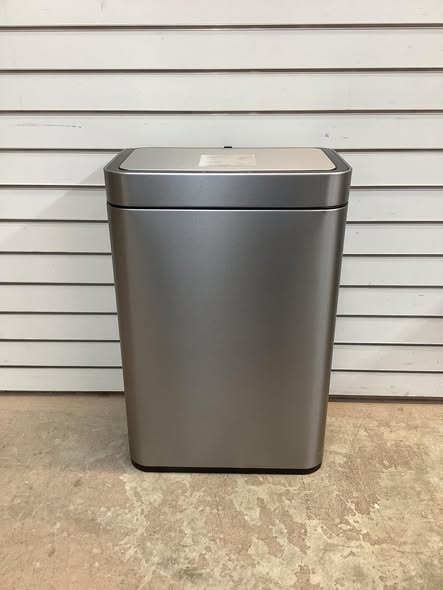 EKO Matte Stainless Steel Motion Sensor Kitchen Trash Can 13.2 Gallon