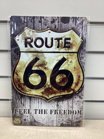 8x12 metal sign