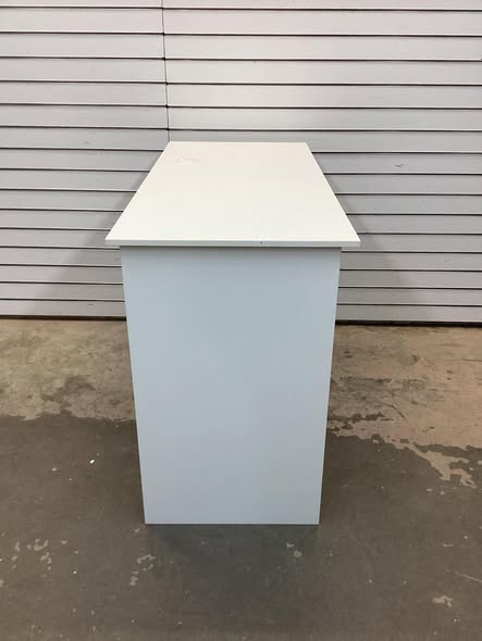 COSTWAY Space-saving Computer Desk with Pull-out Keyboard Tray