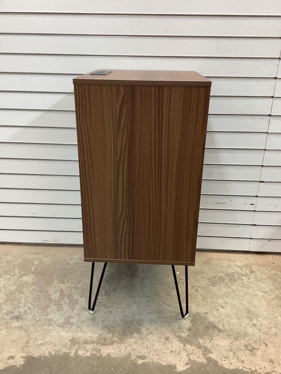 Costway Record Player Stand with Charging Station