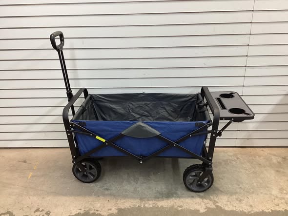 Mac Sports Folding Wagon with Tailgate and Table