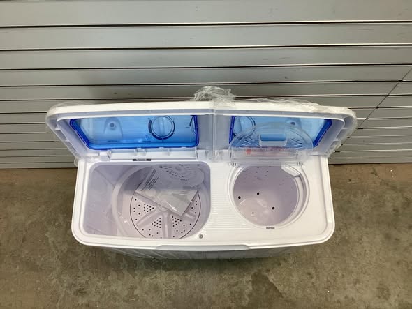 Costway 20 lbs Portable Washing Machine with Built-in Gravity Drain