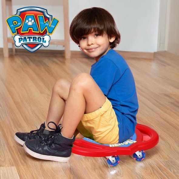 Paw Patrol Scoot Board with Light Up Wheels