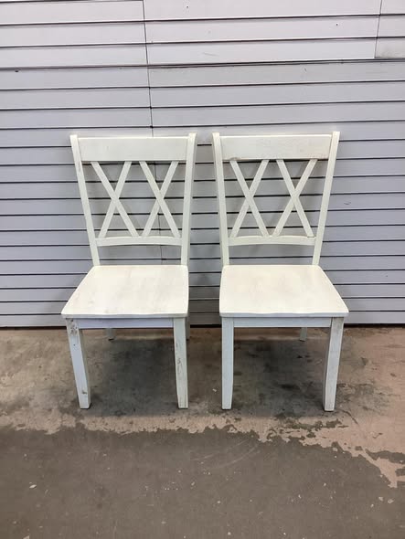 Costway Set of 2 Dining Chairs, 18” High Back Side Chair