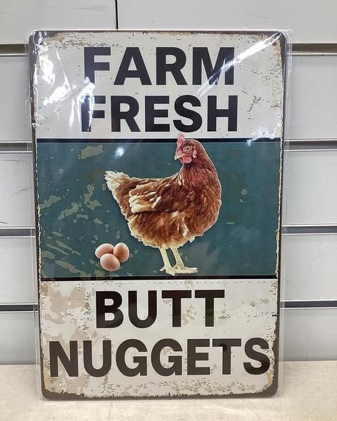 8x12 metal sign