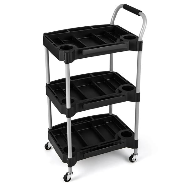 Costway 3 Tier Rolling Tool Cart