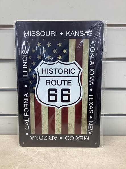8x12 metal sign