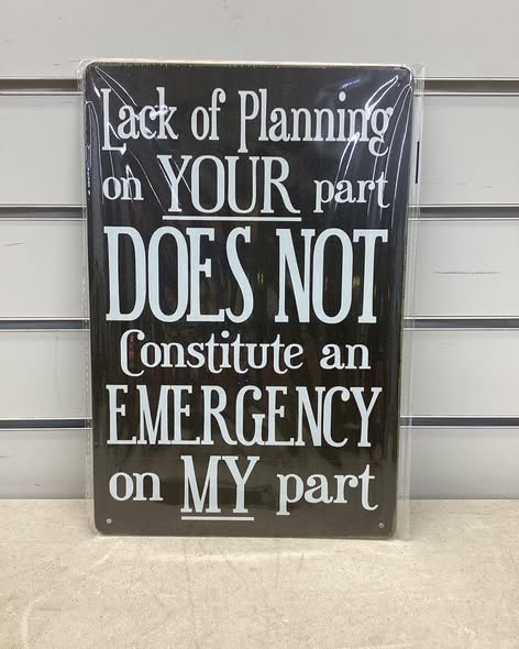 8x12 metal sign