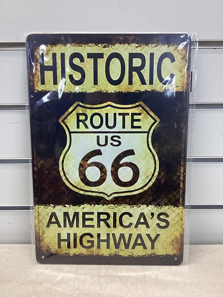 8x12 metal sign