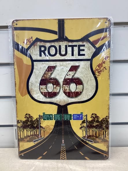 8x12 metal sign