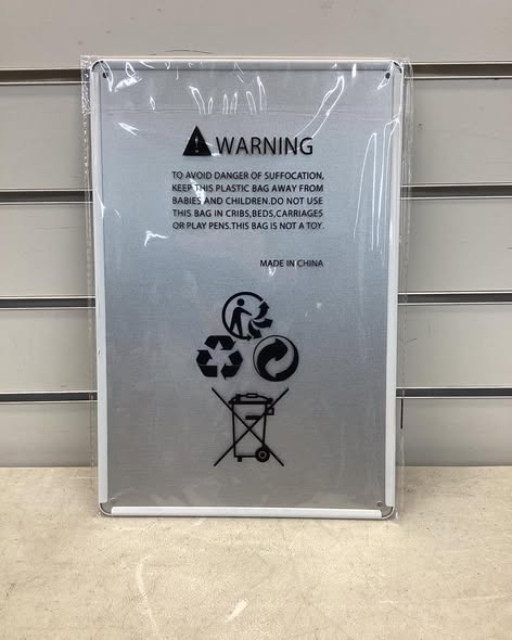 8x12 metal sign