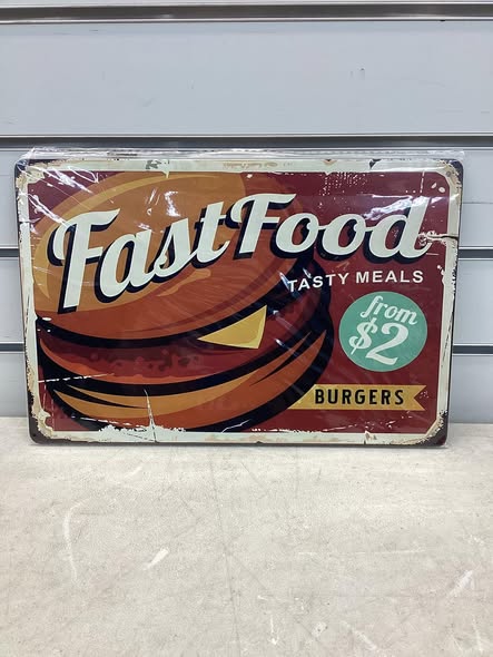 8x12 metal sign