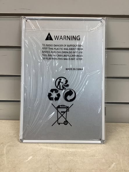 8x12 metal sign