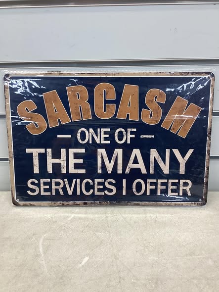 8x12 metal sign